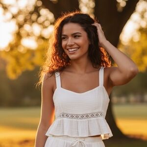 Roxy- Women's Island Time Tank Top  In Beige